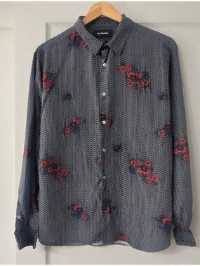 The Kooples | Men's Floral Chain Print Fitted Shirt